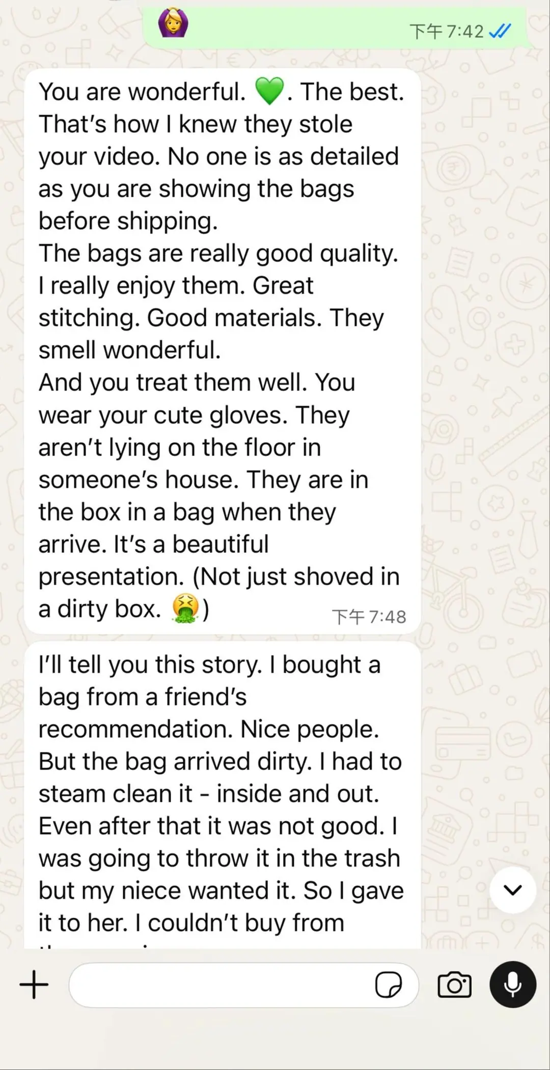 Customer review 7